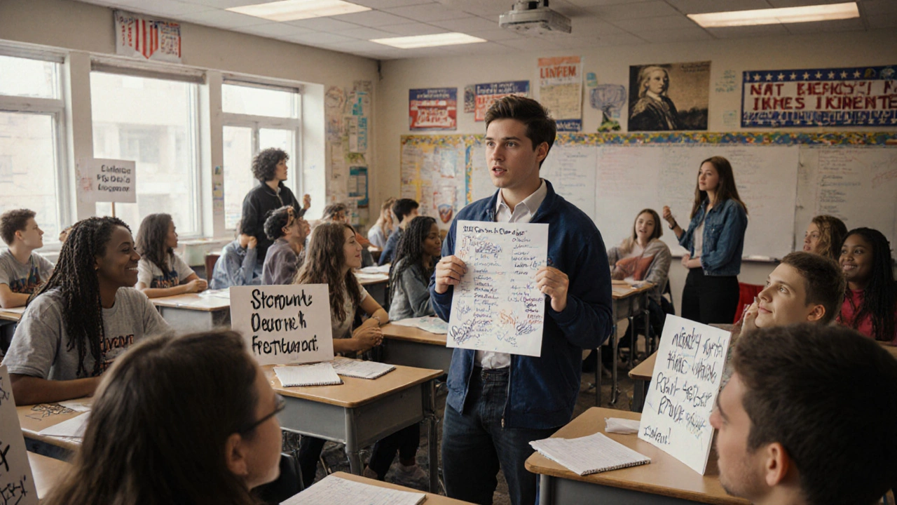 How High Schools Shape Political Awareness in Teens