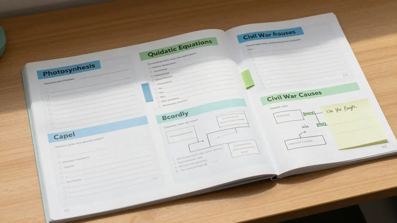 What Does a Good High School Study Guide Look Like?